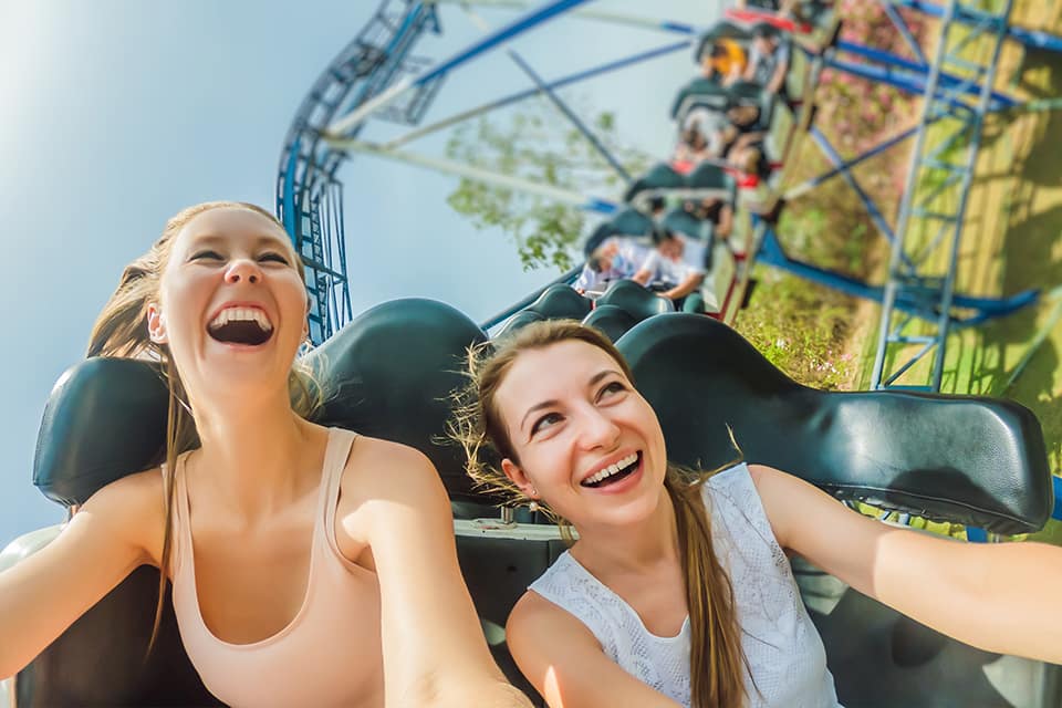Journée au parc d'attraction Bagatelle